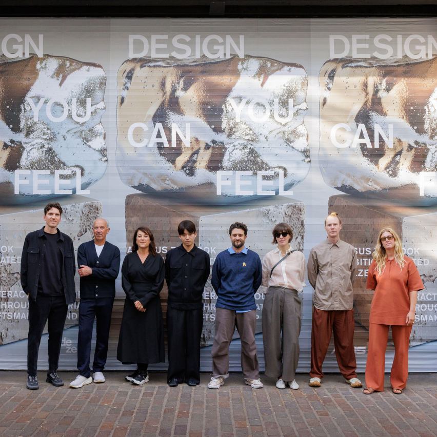 Designers featured outside the exhibition