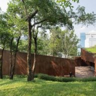 Qiaochengbei Park Visitor Centre by Atelier Xi