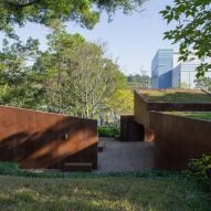 Qiaochengbei Park Visitor Centre by Atelier Xi