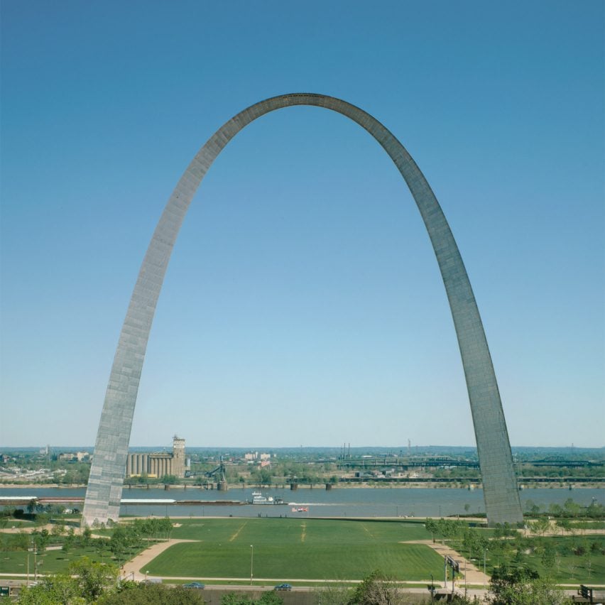 The Gateway Arch, US, 1968, by Eero Saarinen