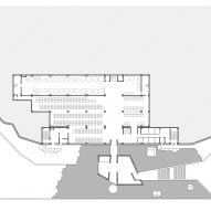 Floor plan of Quzika 1865 Winery Complex by PL-T Architecture Studio