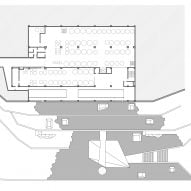 Floor plan of Quzika 1865 Winery Complex by PL-T Architecture Studio