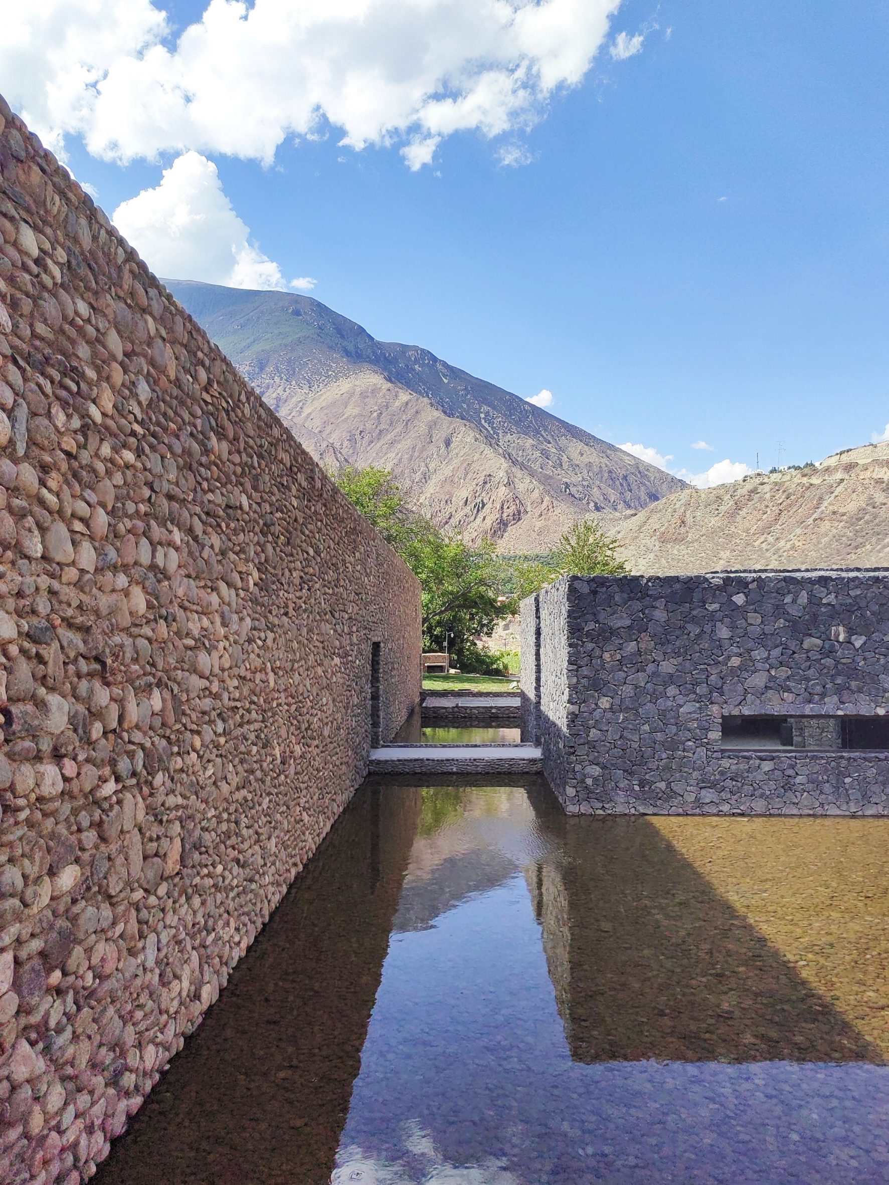 Stone building in Tibet