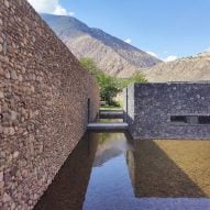 PL-T Architecture nestles stepped winery beside Tibetan mountain