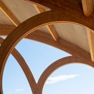 Visitor centre at Bodegas Faustino winery by Foster + Partners