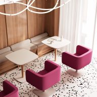 Bound seating by Karim Rashid for Kusch + Co