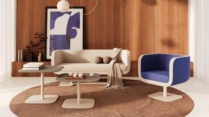 Bound seating by Karim Rashid for Kusch + Co