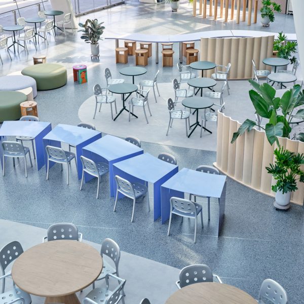 Workplace of Actual House redesigns Brooklyn Museum Cafe inside