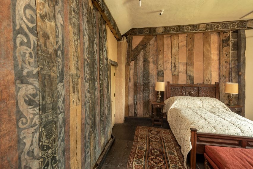 Medieval bedroom in holiday home