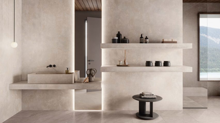 Aquatio bathroom collection from Casalgrande Padana