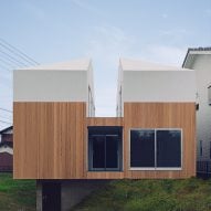 Chop + Archi cuts cruciform void into centre of Kumagaya House in Japan