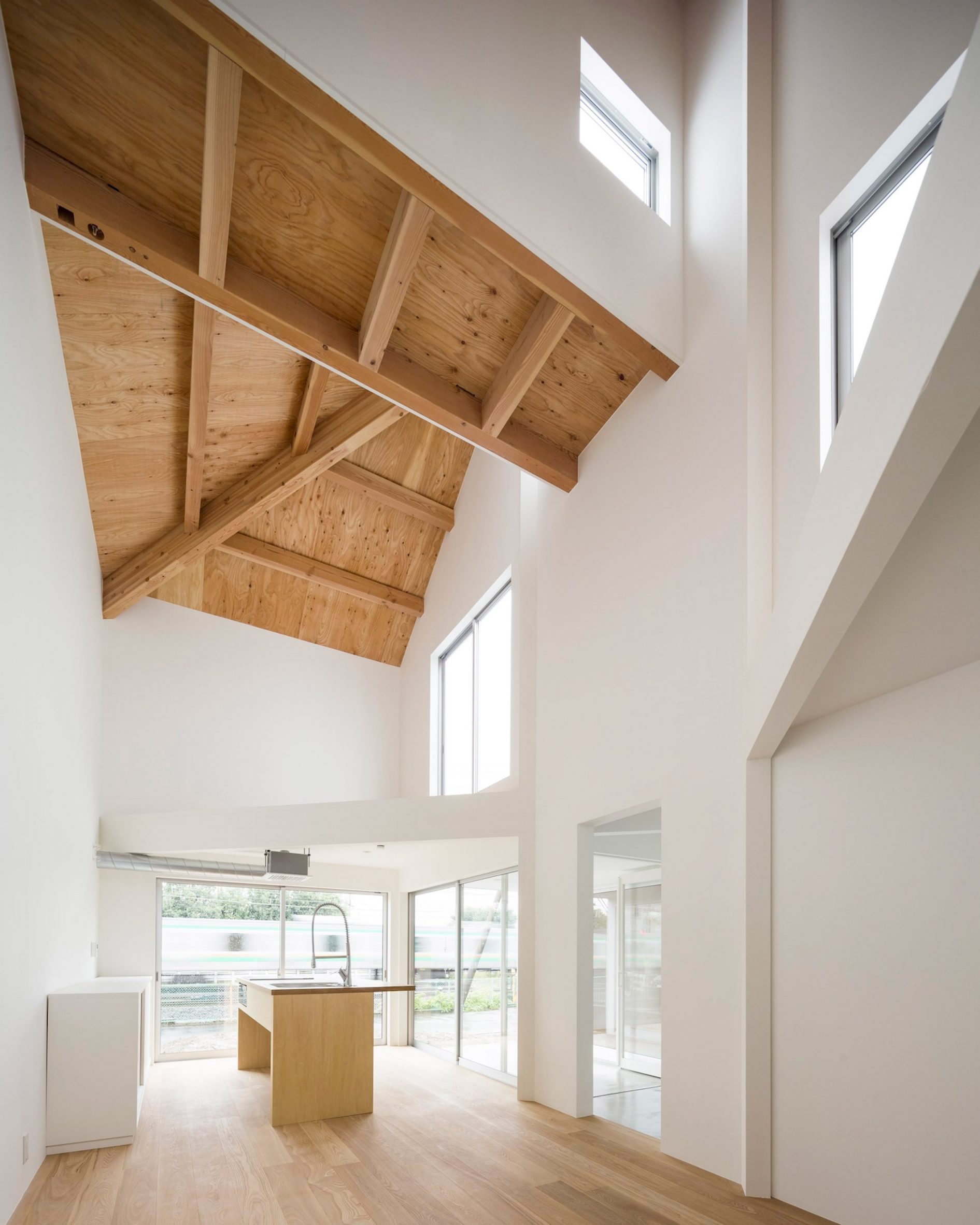 Kitchen of Kumagaya House by Chop + Archi