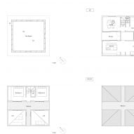 Plans Kumagaya House by Chop + Archi