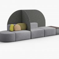 Conversa Modular Lounge by Union Design for KFI Studios