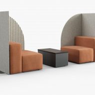 Conversa Modular Lounge by Union Design for KFI Studios