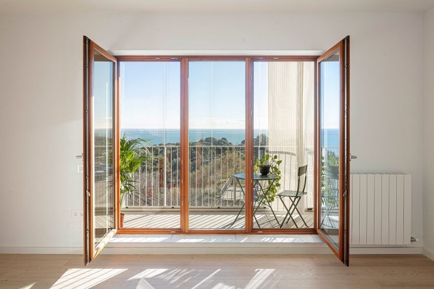 Balcony interior view