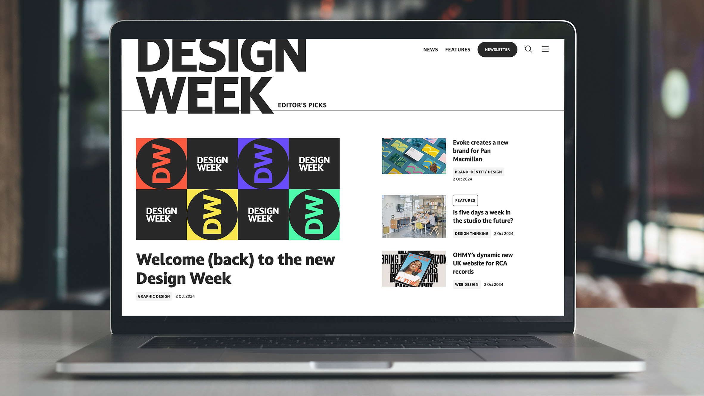 Design Week magazine relaunched by "cheerleaders for design"