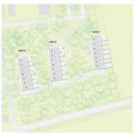 Buitenplaats Koningsweg terraced housing site plan by MVRDV