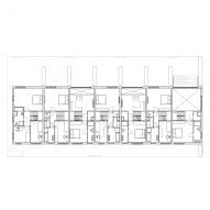 Buitenplaats Koningsweg housing first floor plan by MVRDV