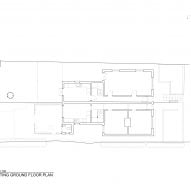 Existing ground floor plan Station Road