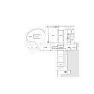 Ground floor plan of Toyota City Museum by Shigeru Ban