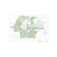 Site plan of Toyota City Museum by Shigeru Ban