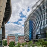 Education building at Northeastern University