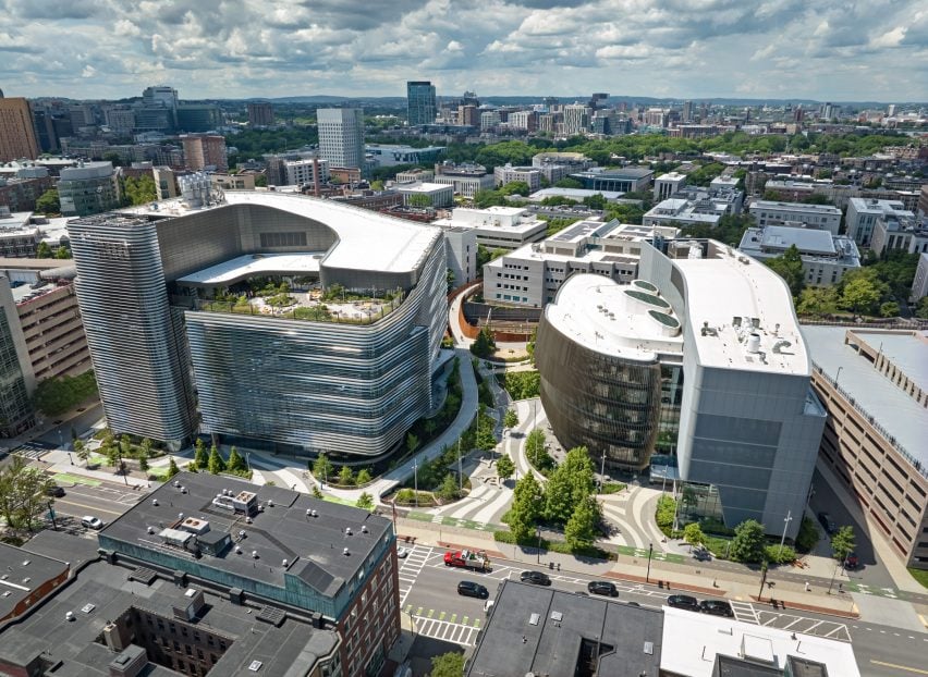 Education building at Northeastern University