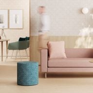 Facet fabric by Designtex