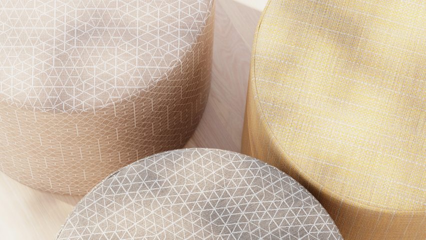 Facet fabric by Designtex