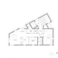 Plan of Fillome Building by Sosu Architects