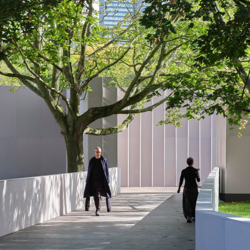 Frieze London entrance walkway by A Studio Between