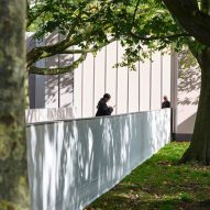 Frieze London entrance walkway by A Studio Between