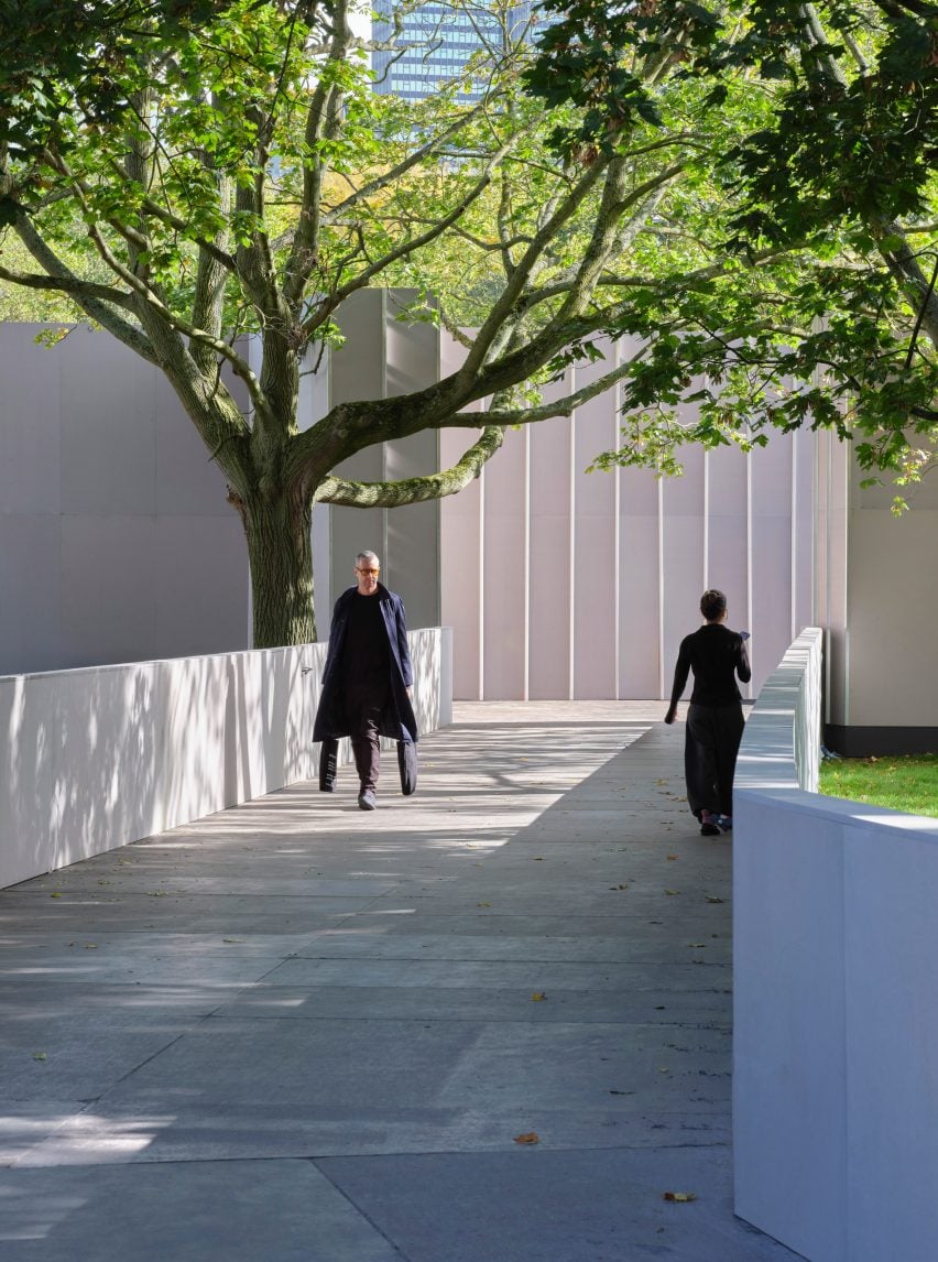 Frieze London entrance walkway by A Studio Between