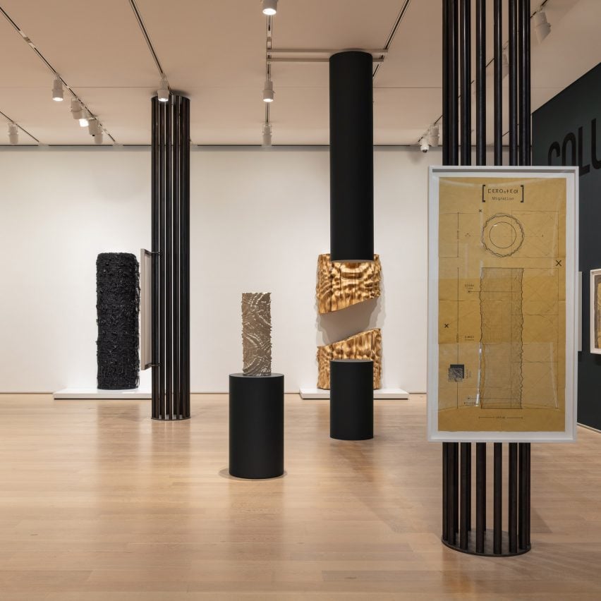 Germane Barnes redesigns classical columns around African diasporic themes