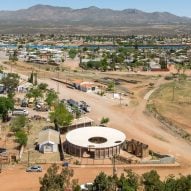 Fernanda Canales creates perforated-brick circular community centre