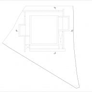 Plan of House in Kyobate by Fujiwaramuro Architects