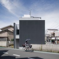 Blank walls control light and views at House in Kyobate by FujiwaraMuro Architects