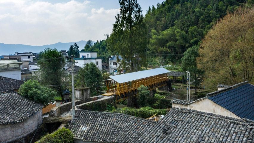 Covered Bridge on Aqueduct by IARA