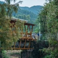 Covered Bridge on Aqueduct by IARA