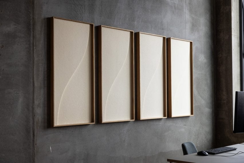 Dune acoustic panel collection by Nital Patel for Arturel