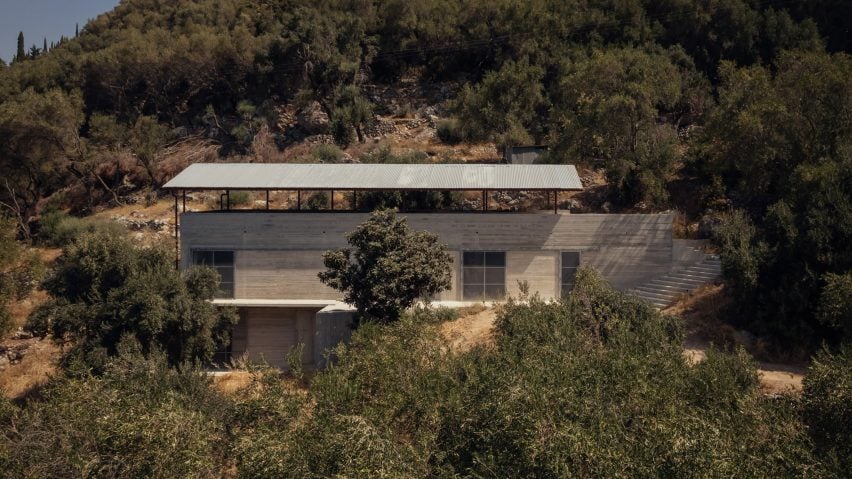 House in an Olive Grove by Piers Taylor