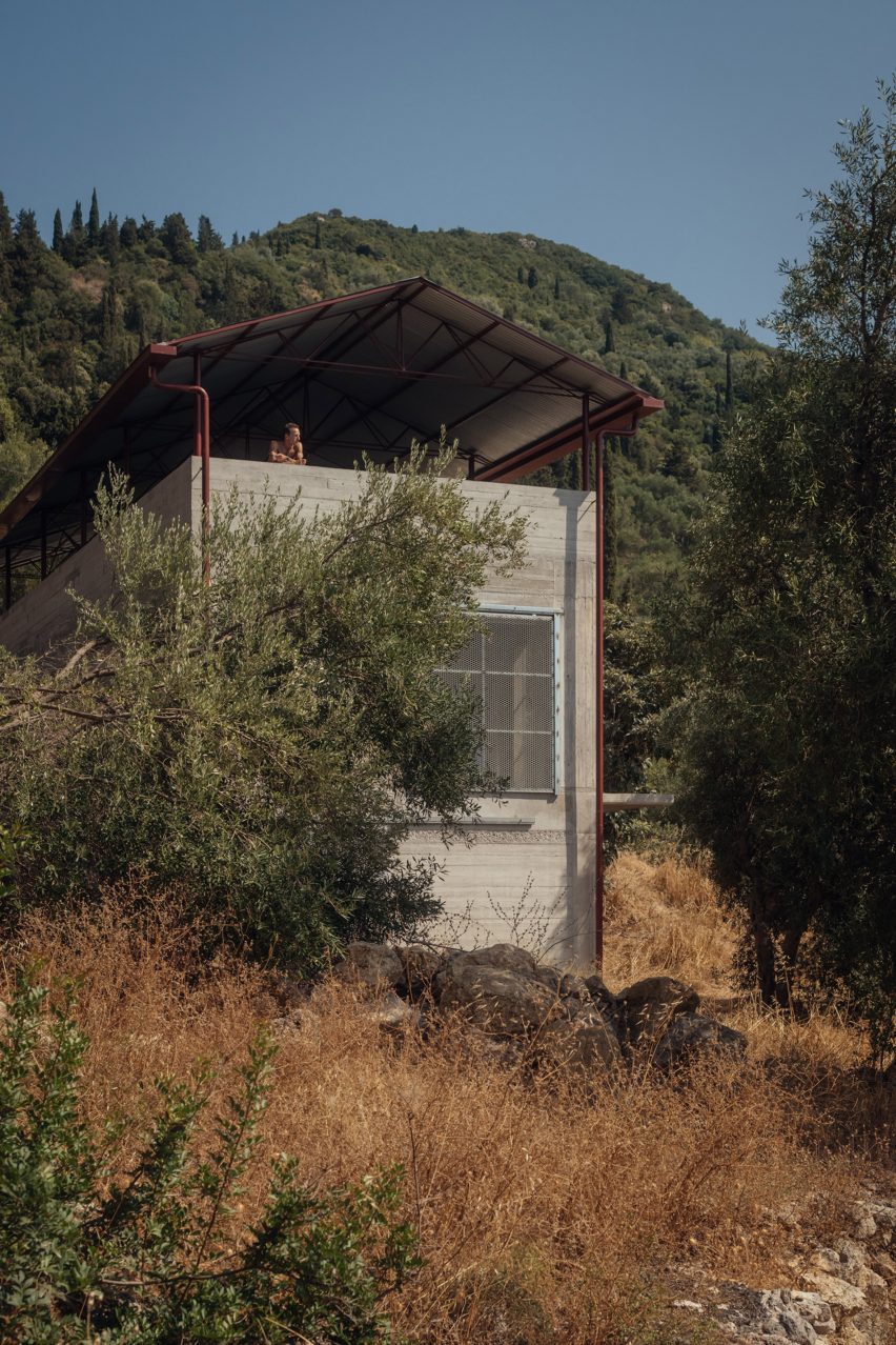 Exterior view of House in an Olive Grove