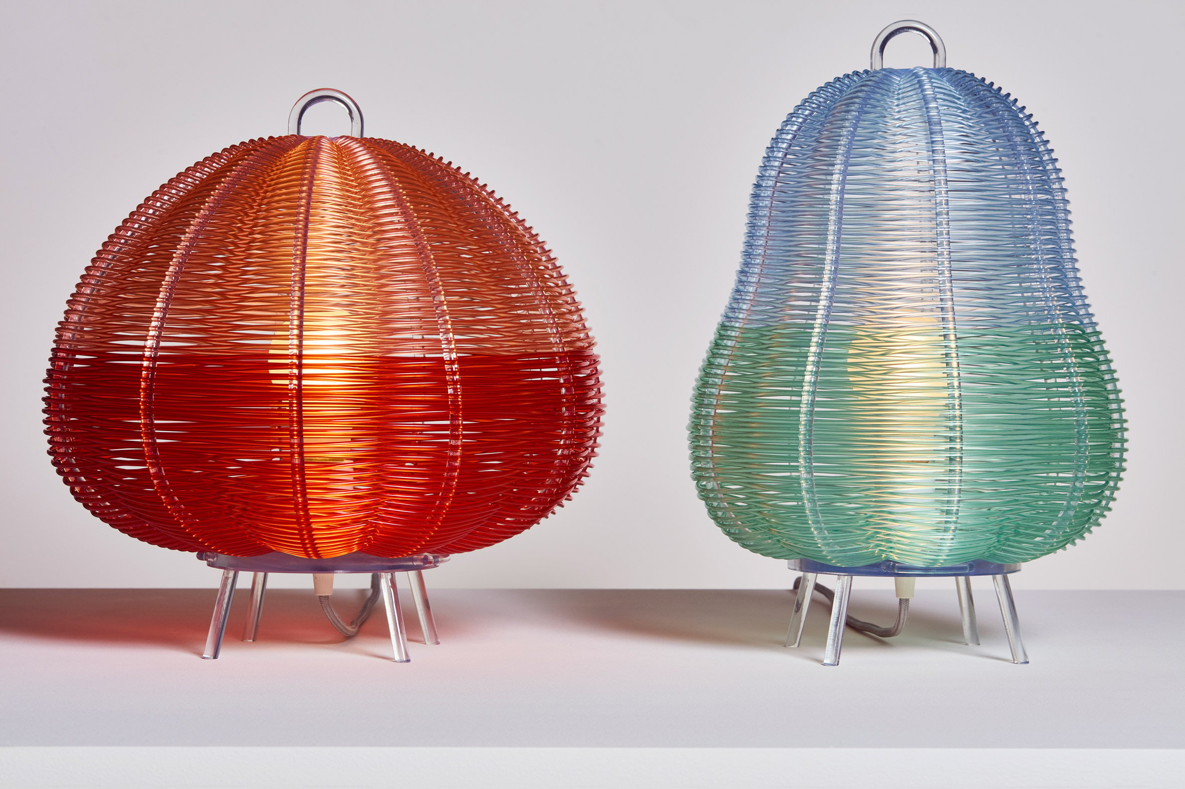 Good Gourd lamps by Gabriel Tan