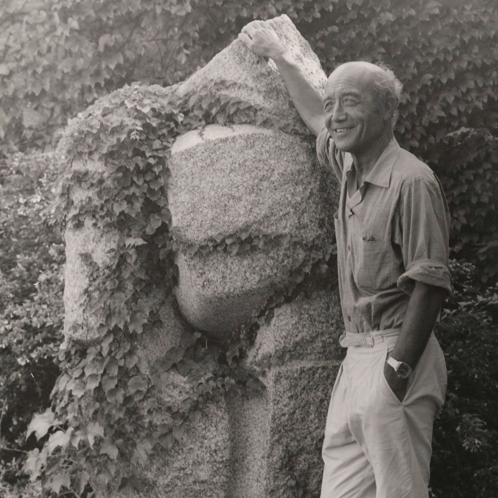 Portrait of Isamu Noguchi