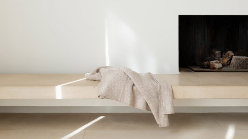 Cashmere throw by John Pawson