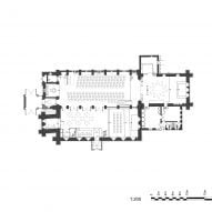 Plan of St Leonard's Church