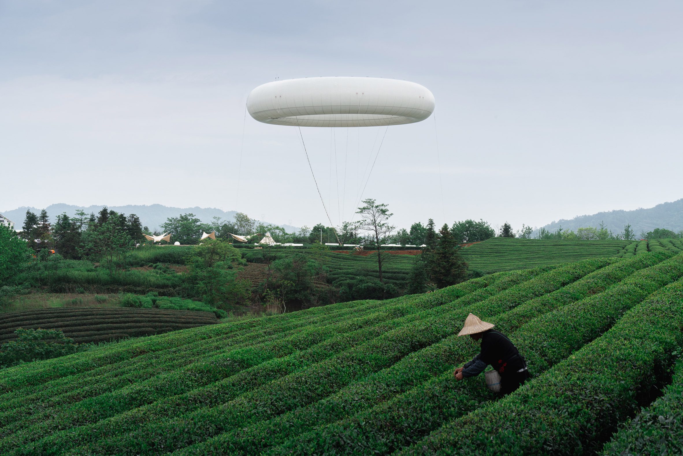 Floating Sky Ring by Line+ Studio