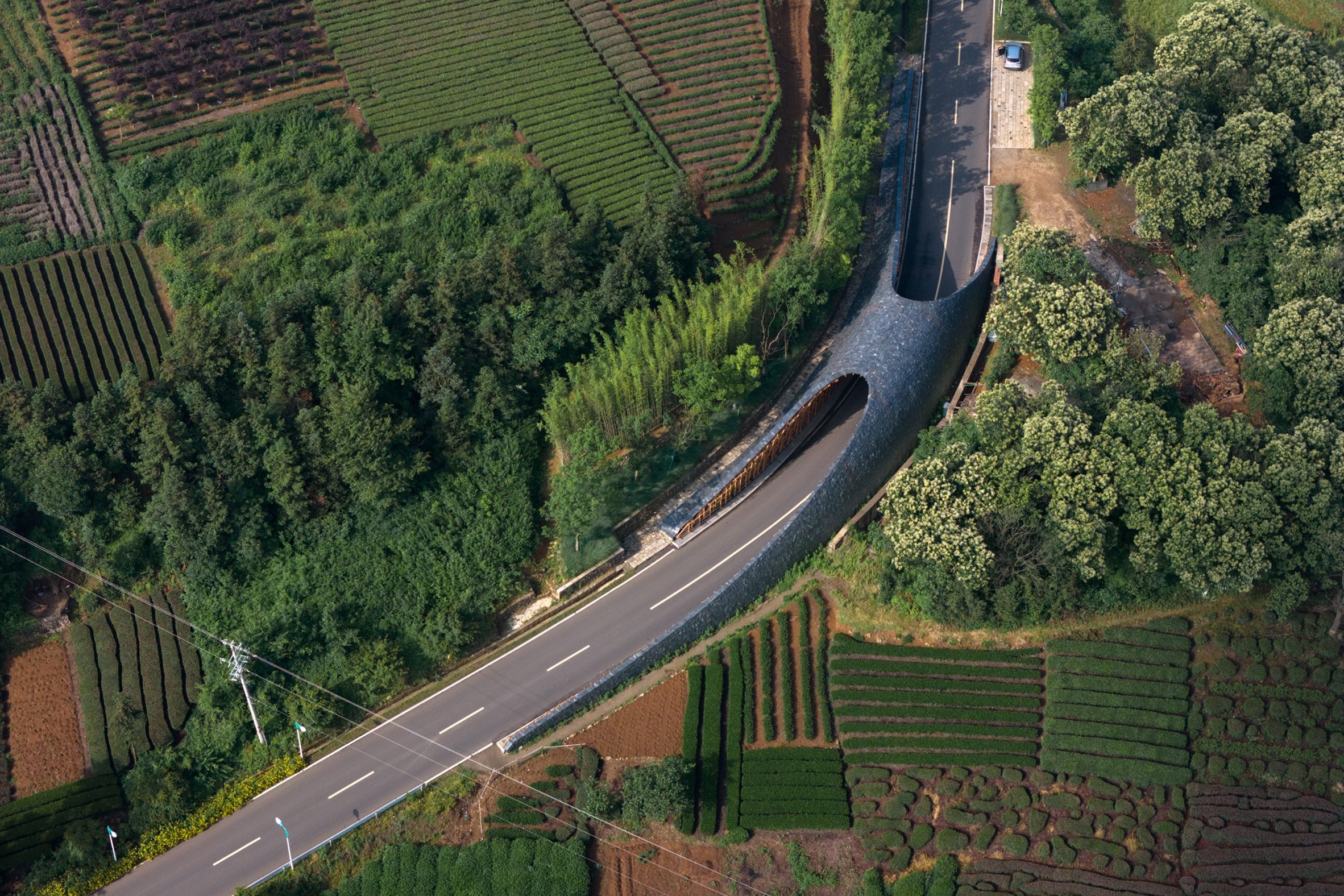 Woven Gateway overhead view