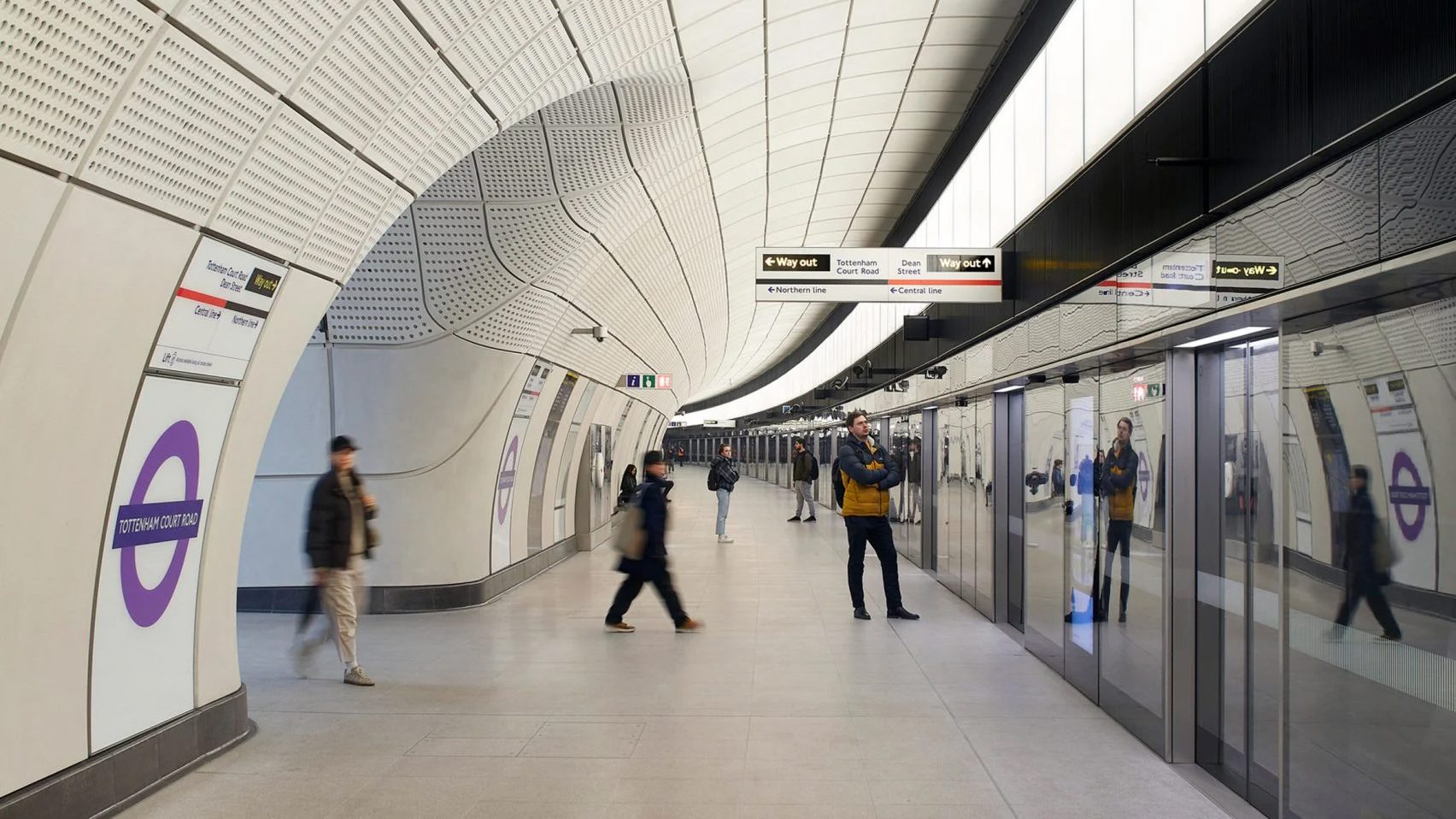 This week the Elizabeth Line was named the UK’s best new building